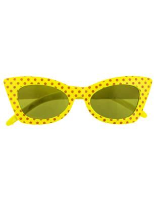 Polka Dot 50's Glasses