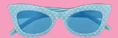 Polka Dot 50's Glasses