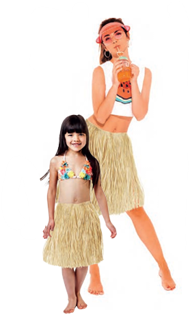 Skirt-Raffia-Natural