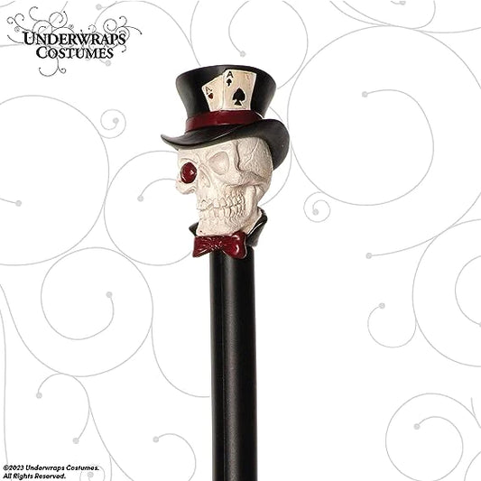 Skull withTop Hat Cane