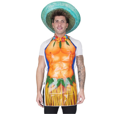 Apron-Hula Man