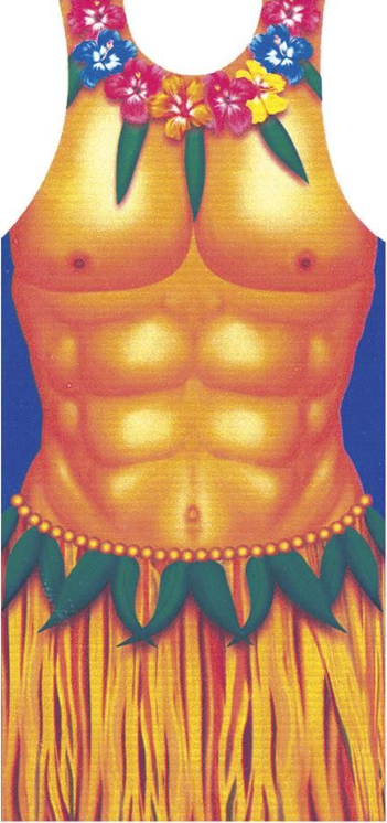 Apron-Hula Man