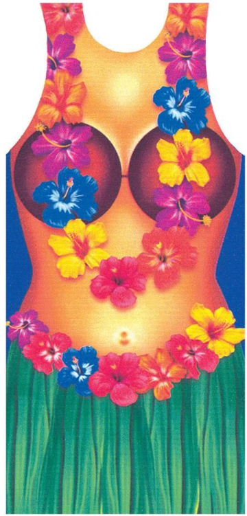 Apron-Hula Man