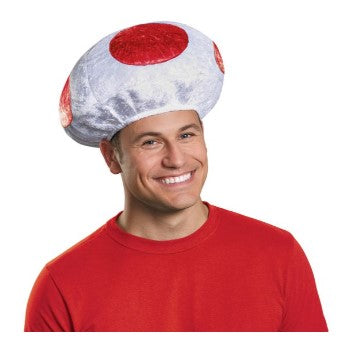 Mushroom Hat - Adult Red