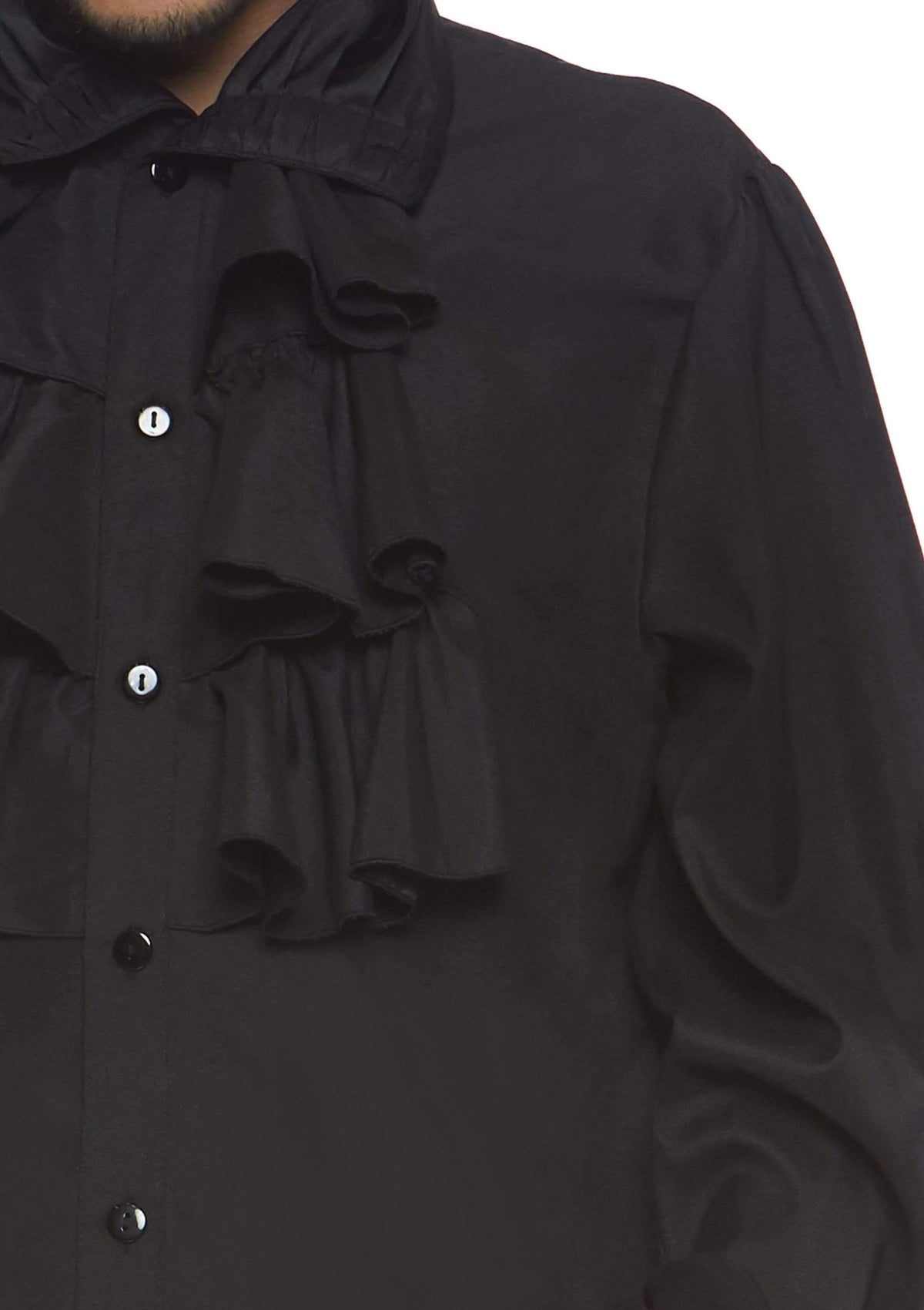 Fornt Ruffle Shirt Ruffle Front Costume Shirt – Teatrocentro PR