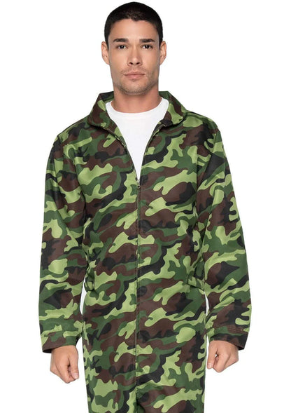 Camo Coveralls Jumpsuit