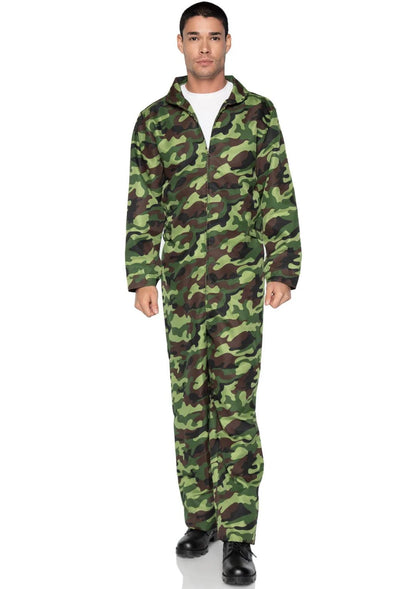 Camo Coveralls Jumpsuit