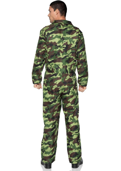 Camo Coveralls Jumpsuit