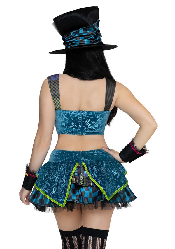 Darling Mad Hatter Top and Skirt