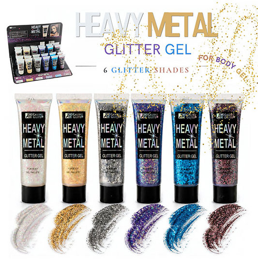 Heavy Metal Glitter Gel
