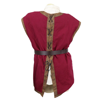 Lace-Up Medieval Tunic with Belt