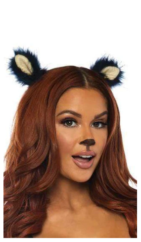 Furry Animal Costume Ear Hair Clips