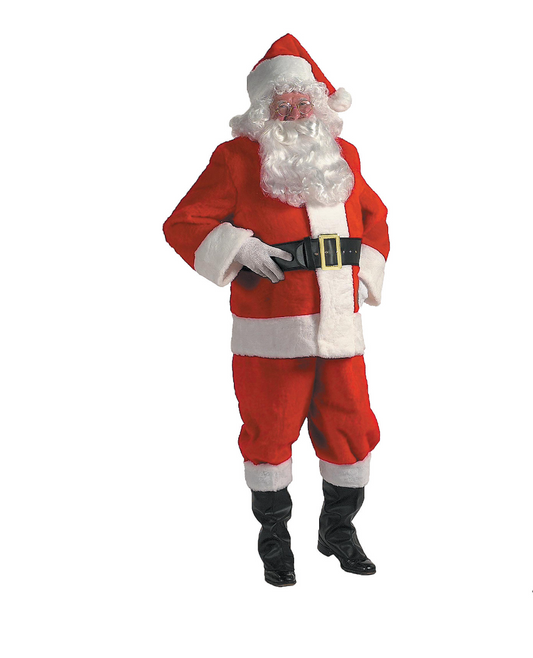 Adults Plush Santa Suit