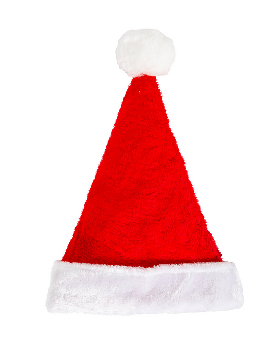 Red Plush Santa Hat