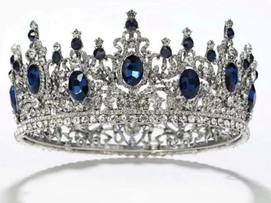 Crown Silver/Blue