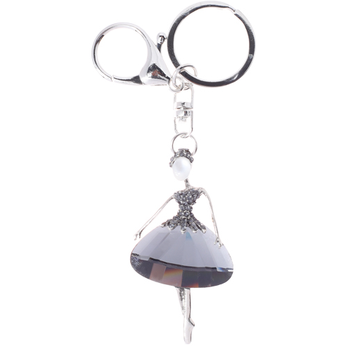 Ballerina Ballet Gem Keychain