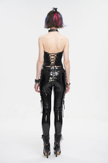Gothic Punk Studded Corset Top