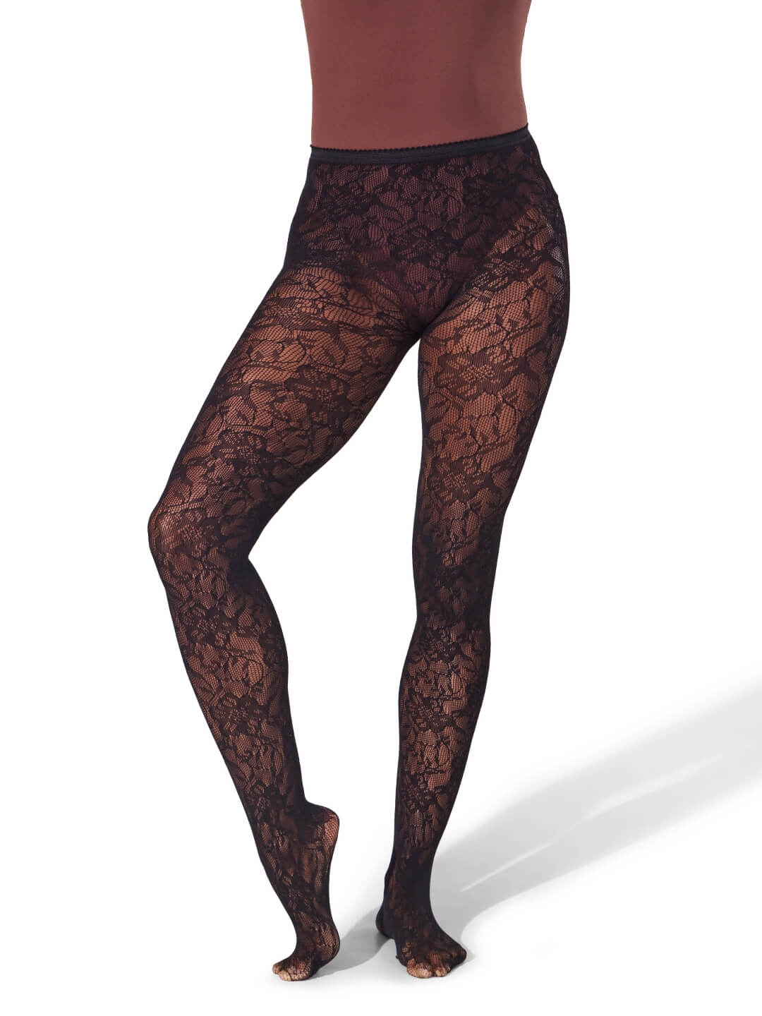 Lace Footed Dance Tights