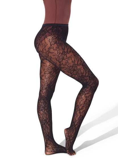 Lace Footed Dance Tights