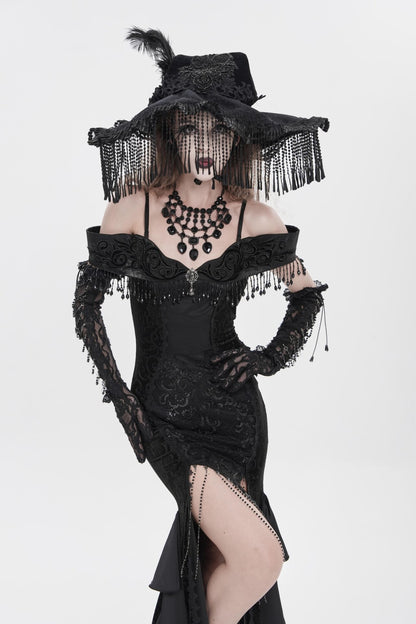 Black Victorian Witch Hat