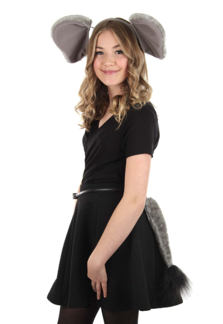 Springy Elephant Headband & Tail Kit