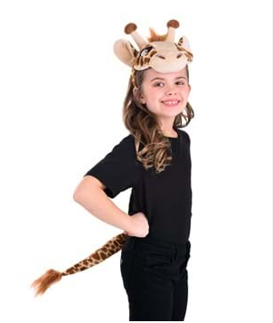Giraffe Soft Tail & Headband Kit