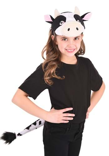 Cow Soft Headband & Tail Kit