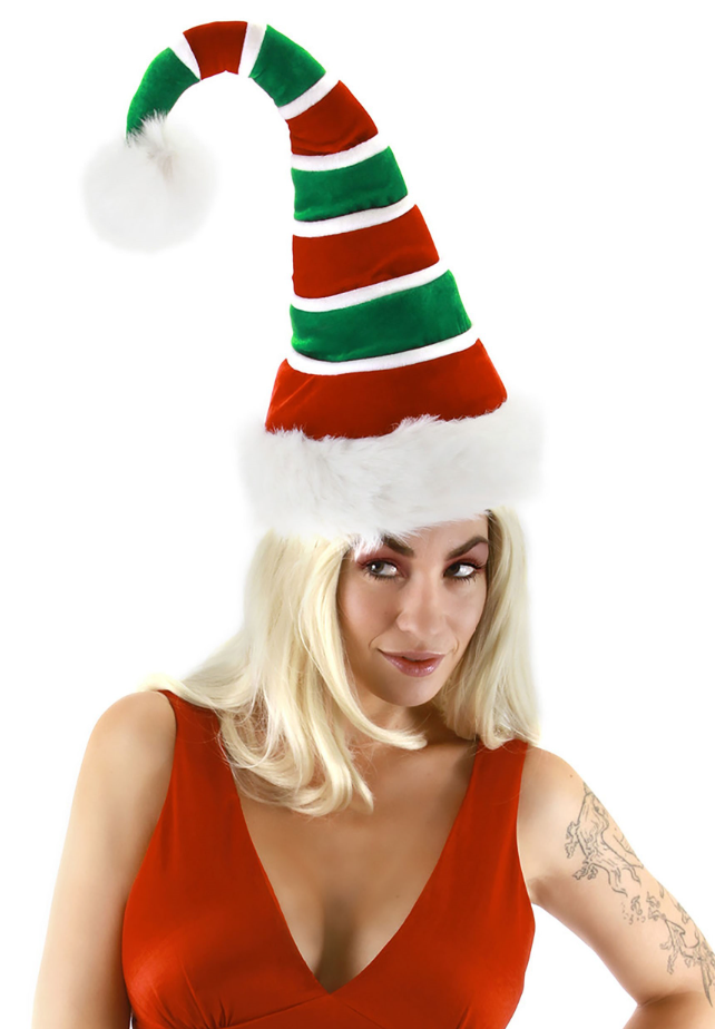 Soft Ridged Santa Hat