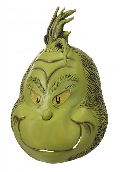 Men's The Grinch Deluxe Jumpsuit w/ Latex Mask