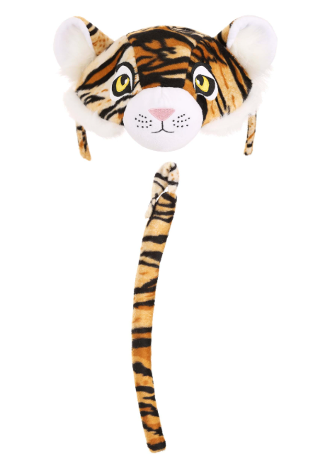 Tiger Headband & Tail Accessories Kit