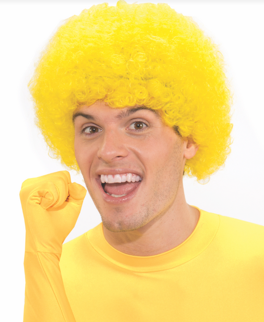 Afro Wig Yellow