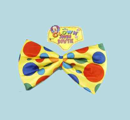 Jumbo Foam Clown Bowtie