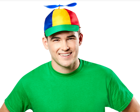 Multi-Color Propeller Cap