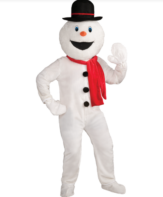 Deluxe Snowman Adult Mascot