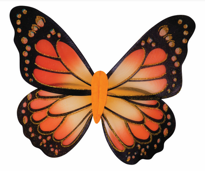 Glitter Wings Hot Pink & Black