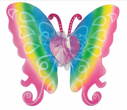 Glitter Wings Hot Pink & Black