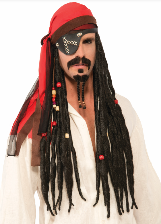Headscarf With Dreads Wig