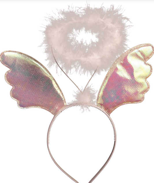 Angel Wings & Halo Headband