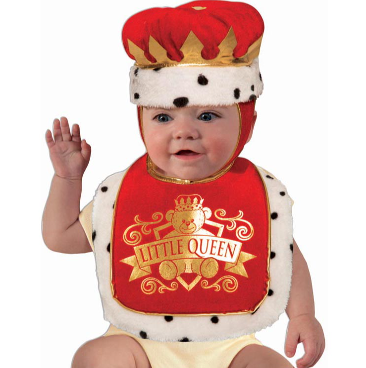 Queen Bib & Crown Set Queen