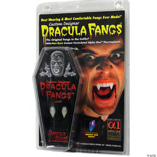 Dracula Fangs Clamshell