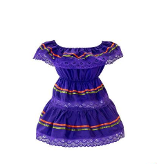 Fiesta Girls Mexican Dress