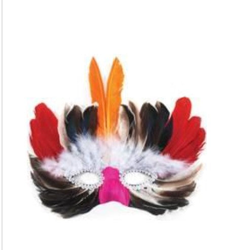 Cockatiel Feather Mask