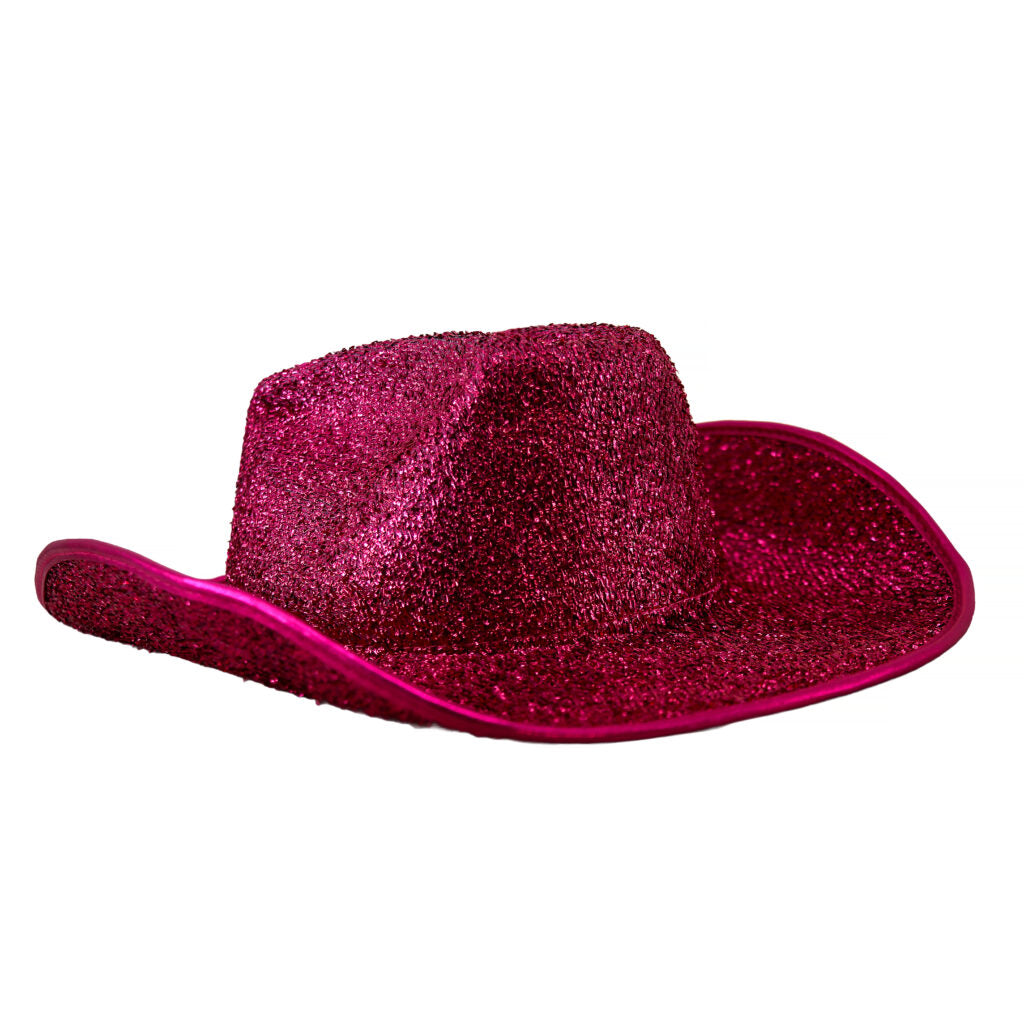Glitter Grass Cowboy Party Hat