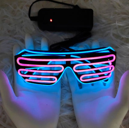 LED Flash Shutter Glasses