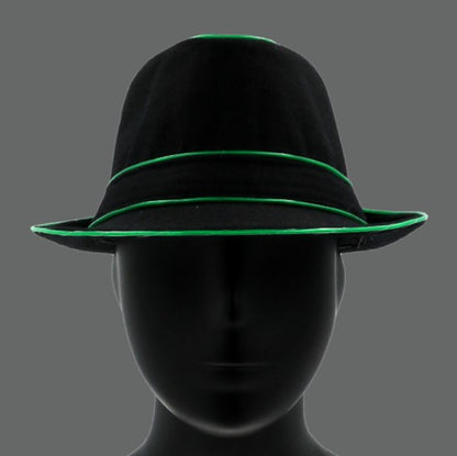 LED Flash Fedora Hat