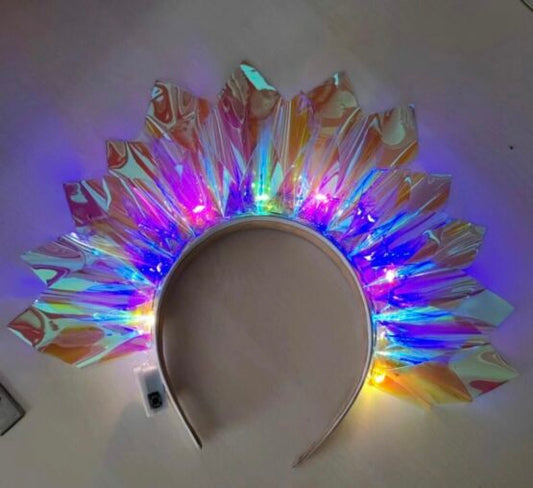 LED Crown Laser Headband