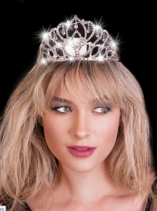 LED Rhinestone Crown