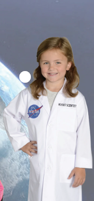 Jr. Rocket Scientist Lab Coat