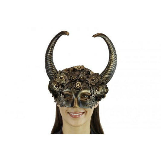 Lace Horned Mask