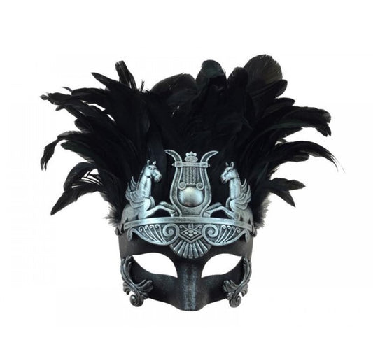 Venetian Masks w/Feathers